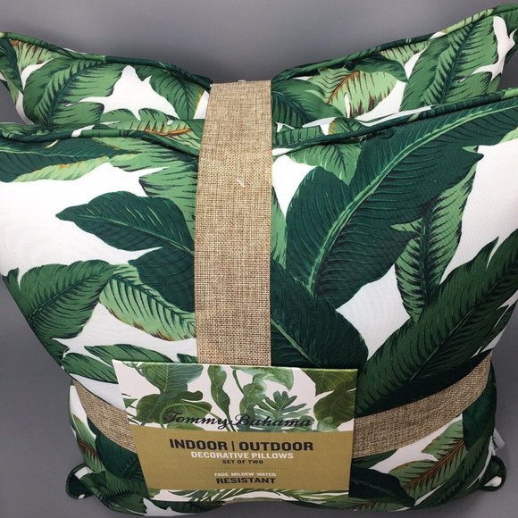 Tommy Bahama Accents X2 Tommy Bahama Swaying Palms Leaf Throw